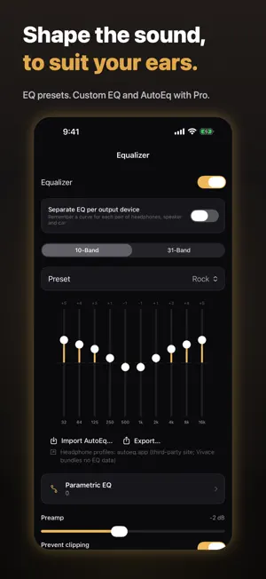 Vivace: Lossless FLAC Player screenshot 4