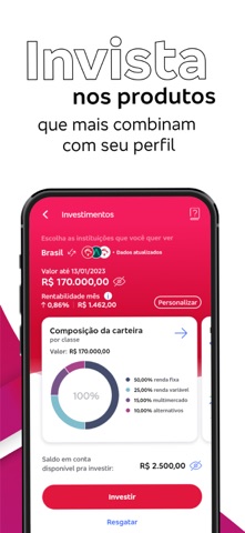 Banco Bradesco iPhone screenshot 5