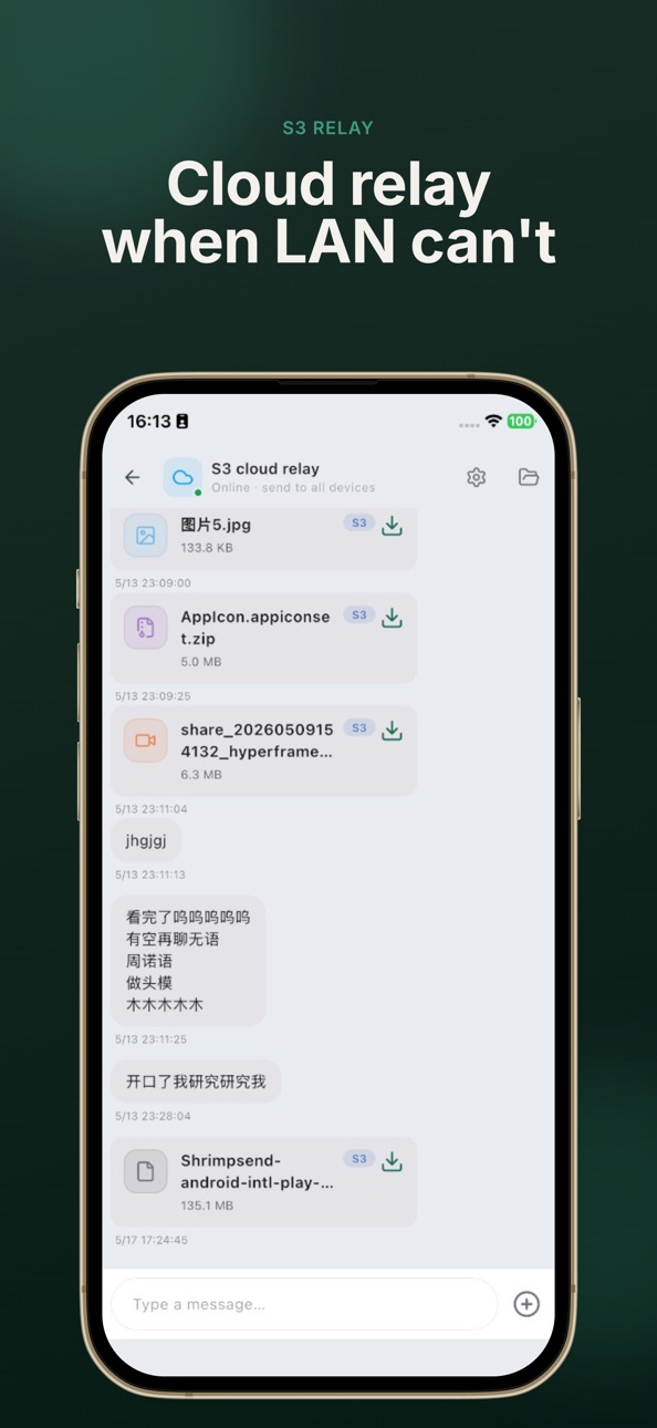 iPhone screenshot