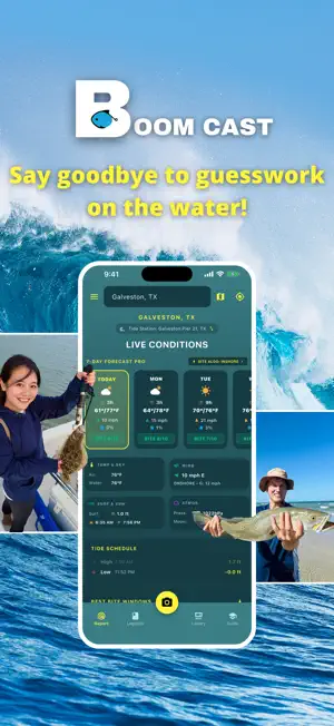 BoomCast - Smart Fishing Guide screenshot 1