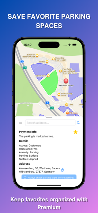 Parking Space Finder Screenshot 7 of 9