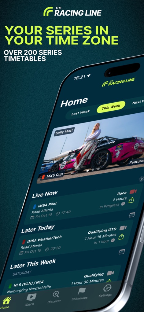 TheRacingLine: Racing Live TV - Sports App | MWM