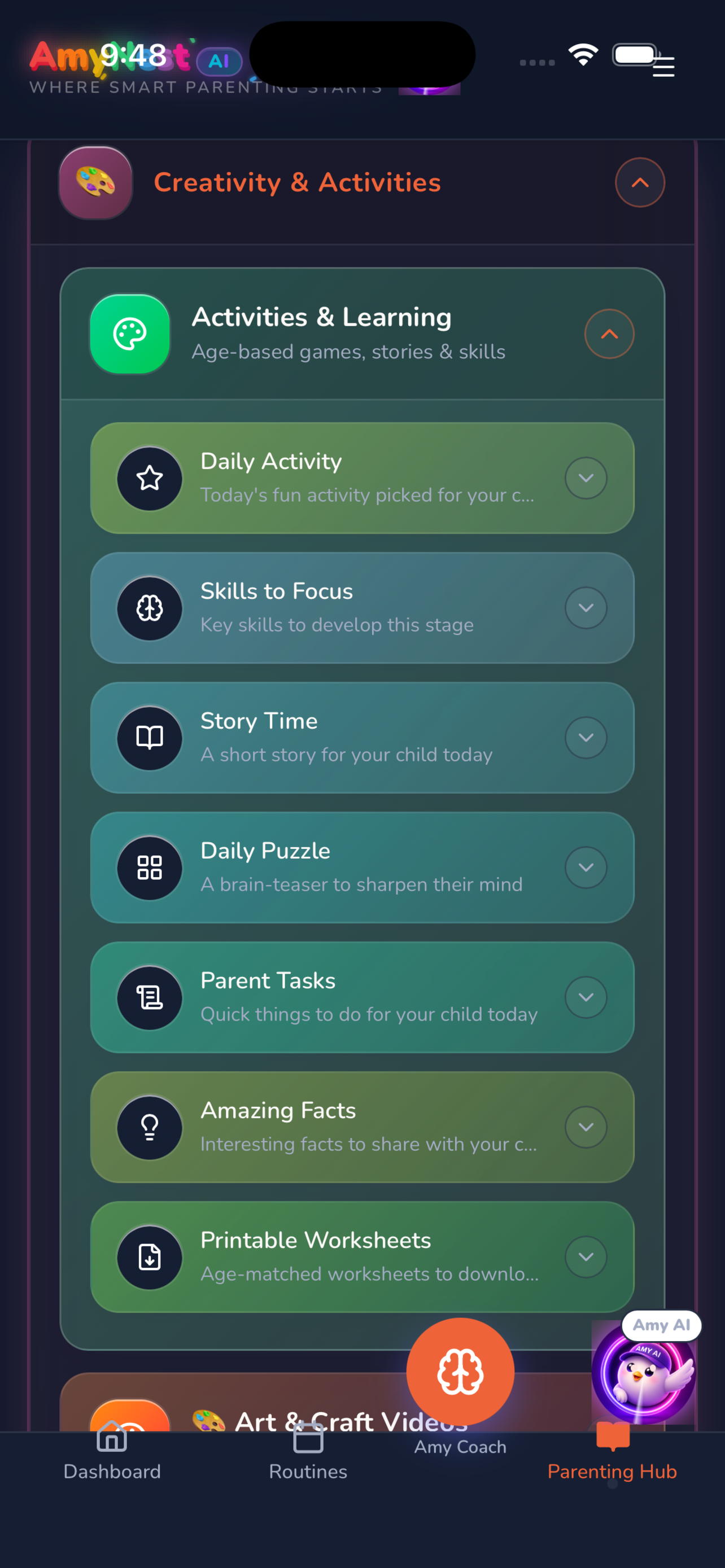 AmyNest AI:Smart Parenting