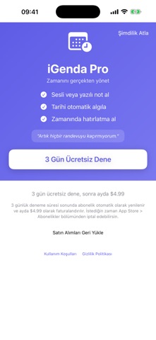 iGenda: AI Planner & Tasks iPhone screenshot