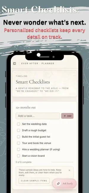 Ever After- Wedding Planning screenshot 2