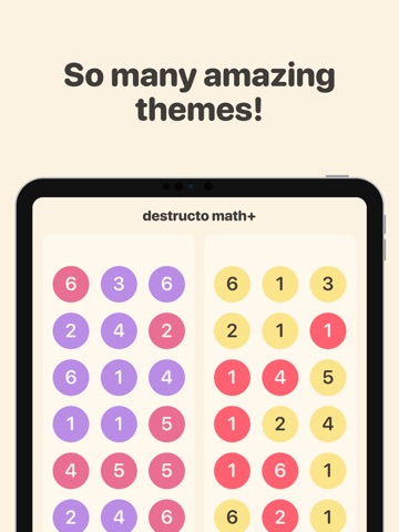 Destructomath: Number Match iPad screenshot