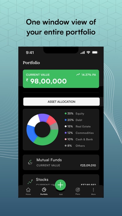 Manek Financial Screenshot