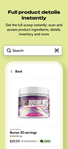 Shop Santé iPhone screenshot 6