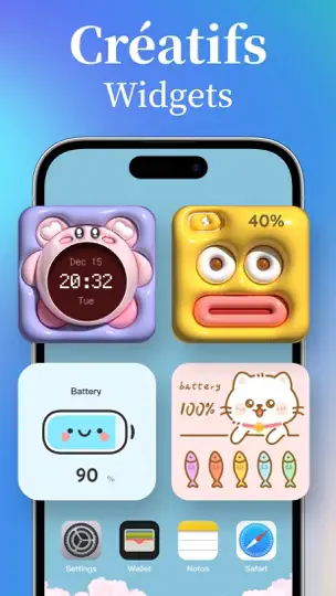 Capture d'écran de Mico - Widget & Wallpaper sur iPhone 4