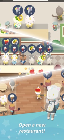 Cat Chef : food venture iPhone screenshot