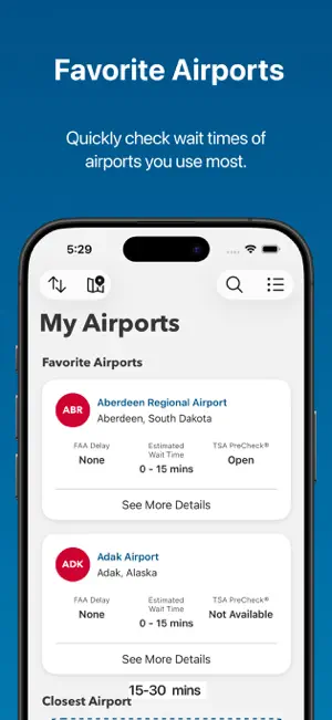 MyTSA screenshot 3