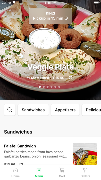 App screenshot