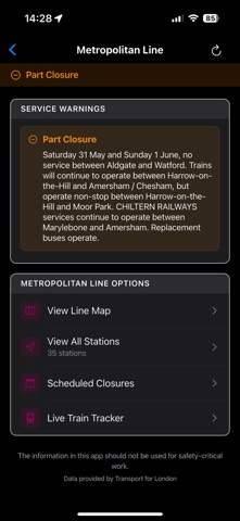 RailTracker Screenshot 8 of 8