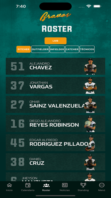 Bravos de León Oficial Screenshot