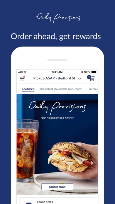 Daily Provisions iPhone screenshot 1 - Food & Drink app