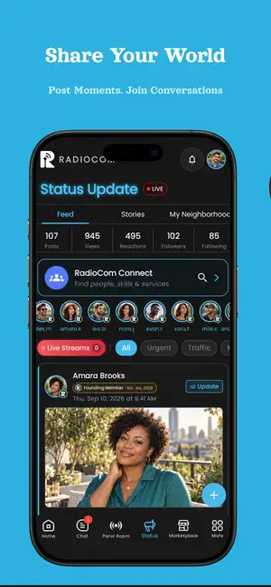 RadioCom: Walkie Talkie PTT screenshot 3