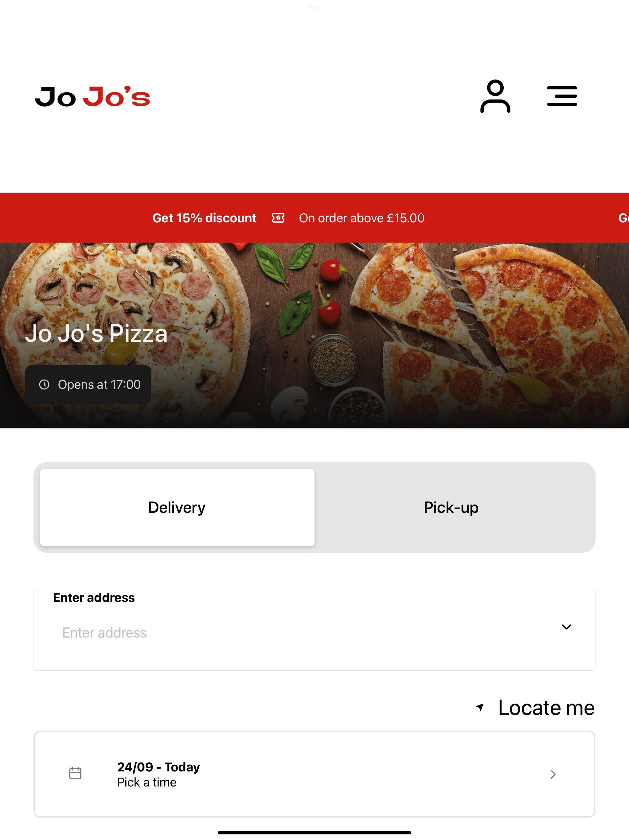 Jo Jo's Pizza UK screenshot 5