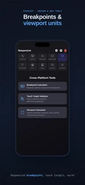 PixelKit: Design & Dev Tools iPhone screenshot 5