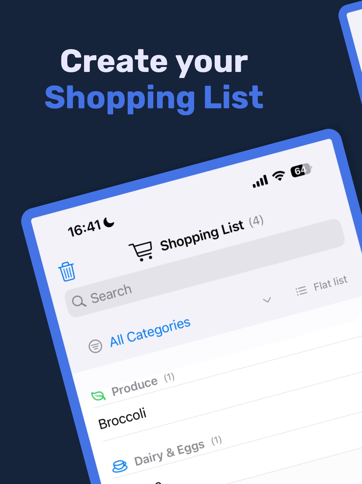 ShopTidy ipad screenshot 1