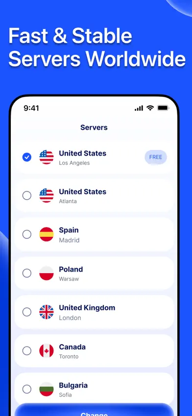 Stronix VPN - Data Protection screenshot 4
