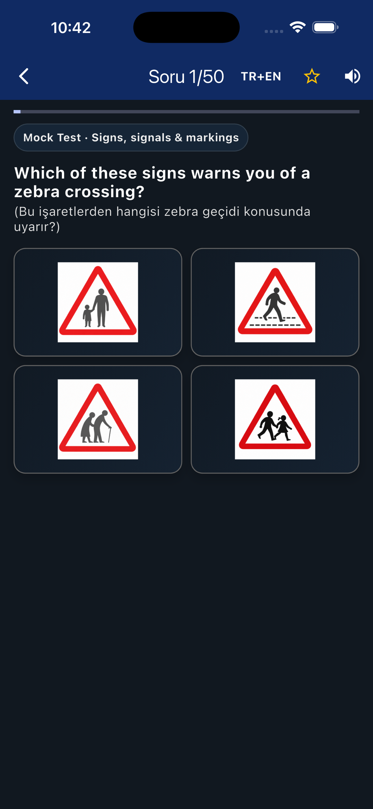 UK Driving Theory Test Türkçe screenshot 3
