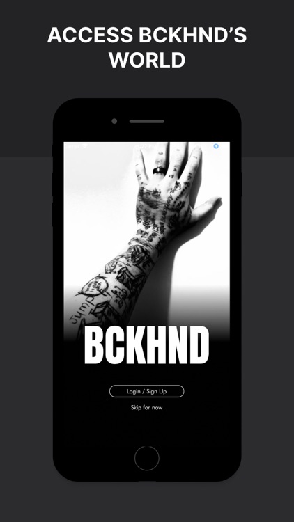 BCKHND - Official App