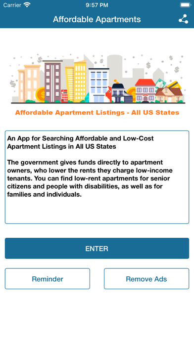 Low Cost Apartments Directory Screenshot