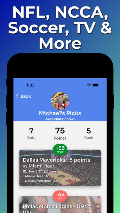 WagerLab - Place & Track Bets Screenshot