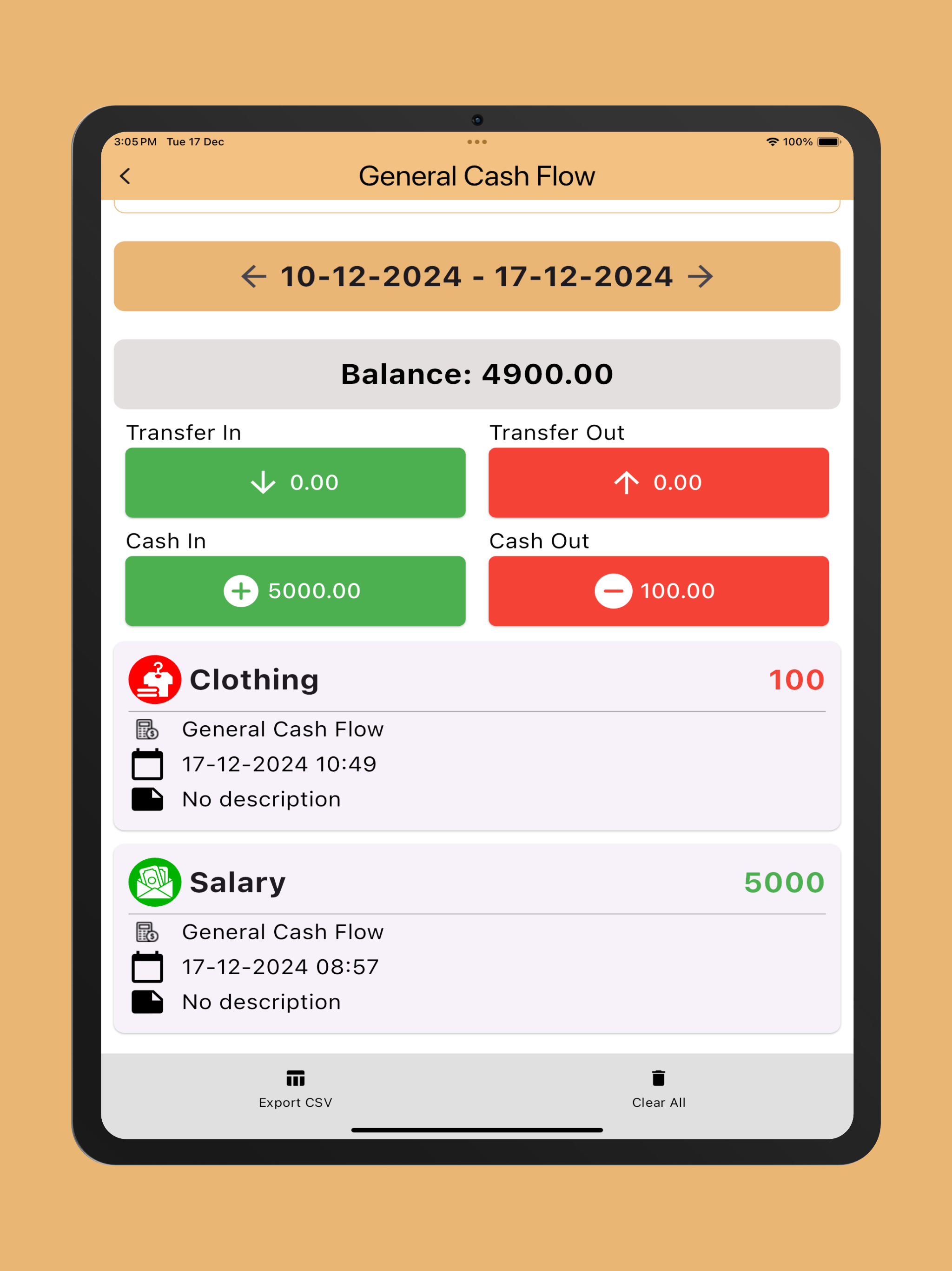 My Expense Manager and Tracker
