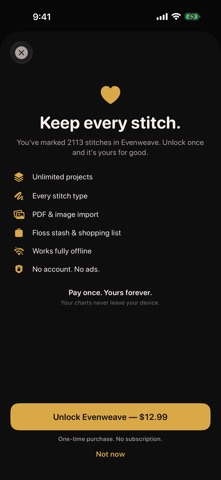 Evenweave: Cross Stitch Screenshot 5 of 6