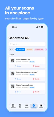 Scanly: QR Code Reader Screenshot 3 of 4