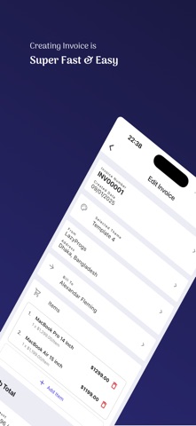 gInvoice: Great Invoice Maker screenshot