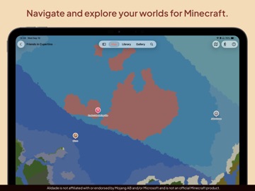 Alidade iPad screenshot