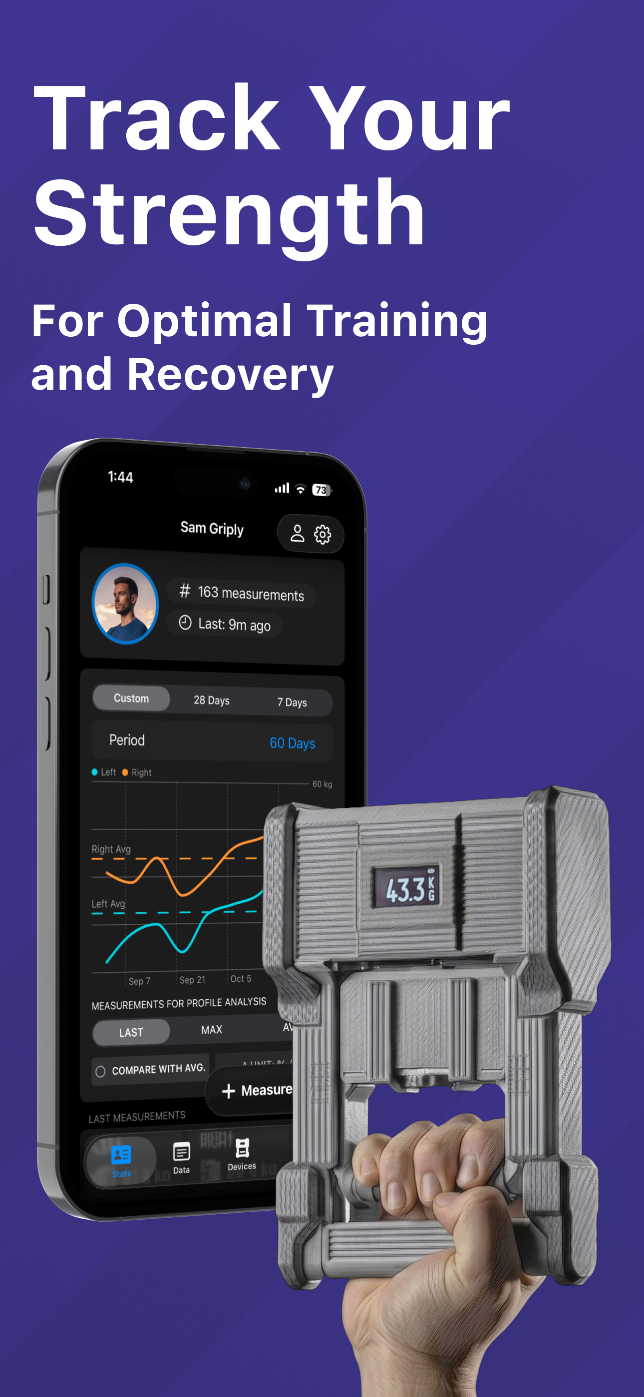 GripMeter Grip Strength Tester