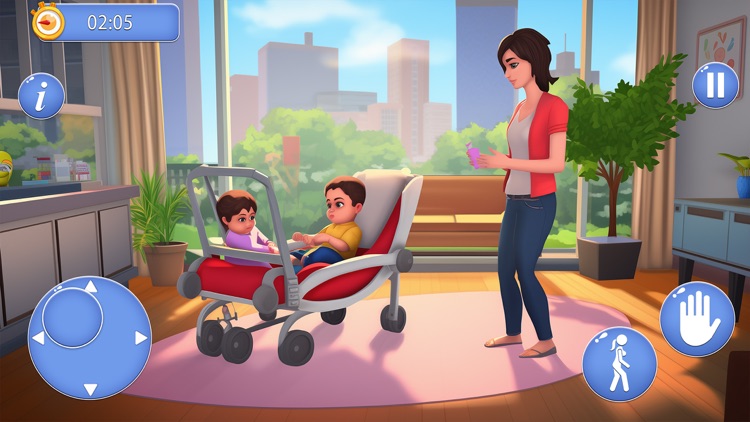 Pregnant Mom Kin Life Game screenshot-3