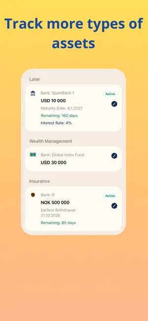 Deposit & Asset Tracker screenshot 3