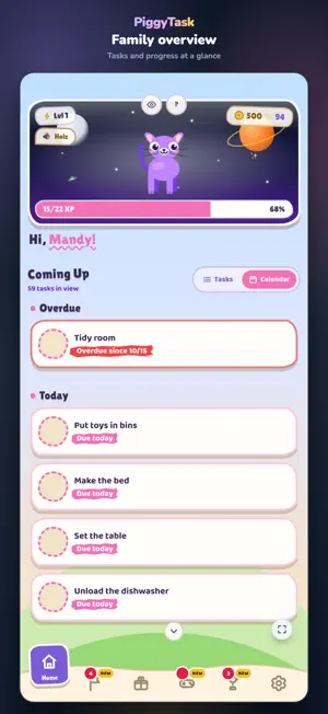 PiggyTask screenshot 1