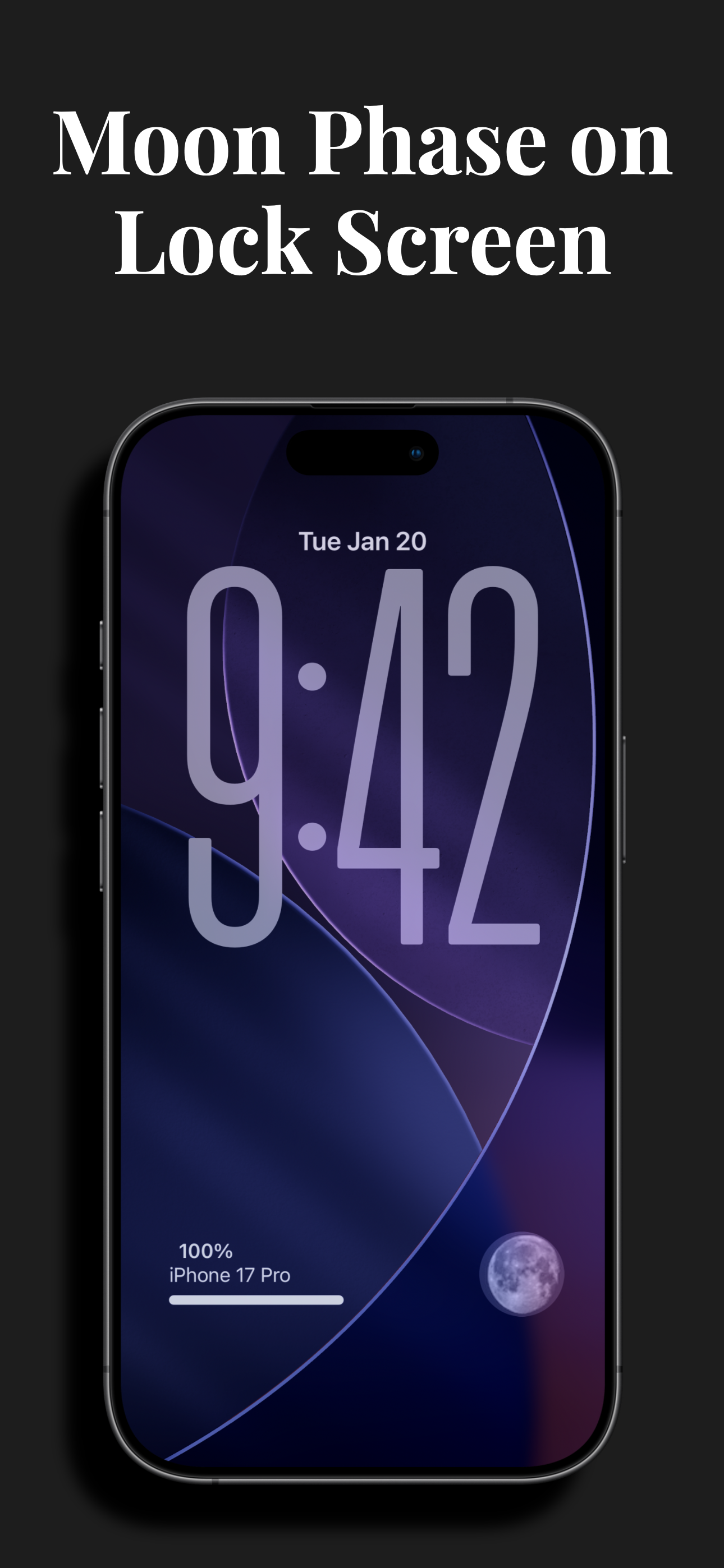 Moon Shape Widget