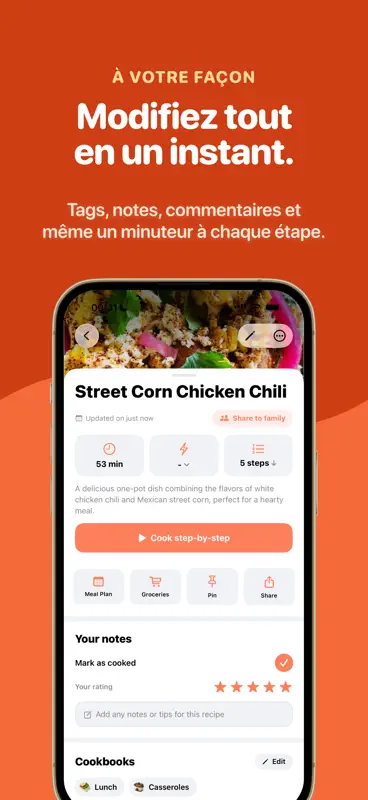 Recipe Notes: Livre de cuisine screenshot 8 of 8