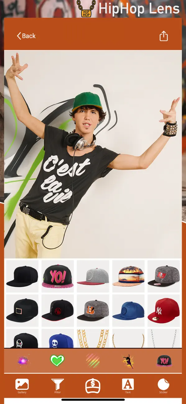 Screenshot #2 pour HipHop Lens: Graffix Ai Camera