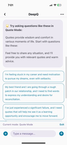 DeepQ: AI Horoscope & Tarot iPhone screenshot