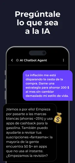 Captura de pantalla de AI! Chat IA・Chatbot En Español en iPhone 2