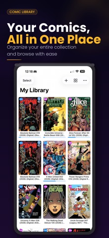 eComics: CBR CBZ Comic Reader Screenshot 1 of 7