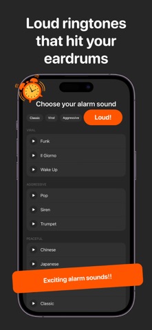 Wakey: Loud Alarm Clock Screenshot 3 of 6
