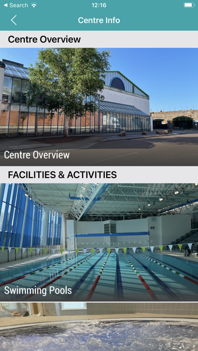 Exeter Leisure Screenshot