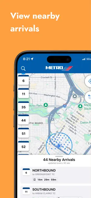 RideMETRO screenshot 3