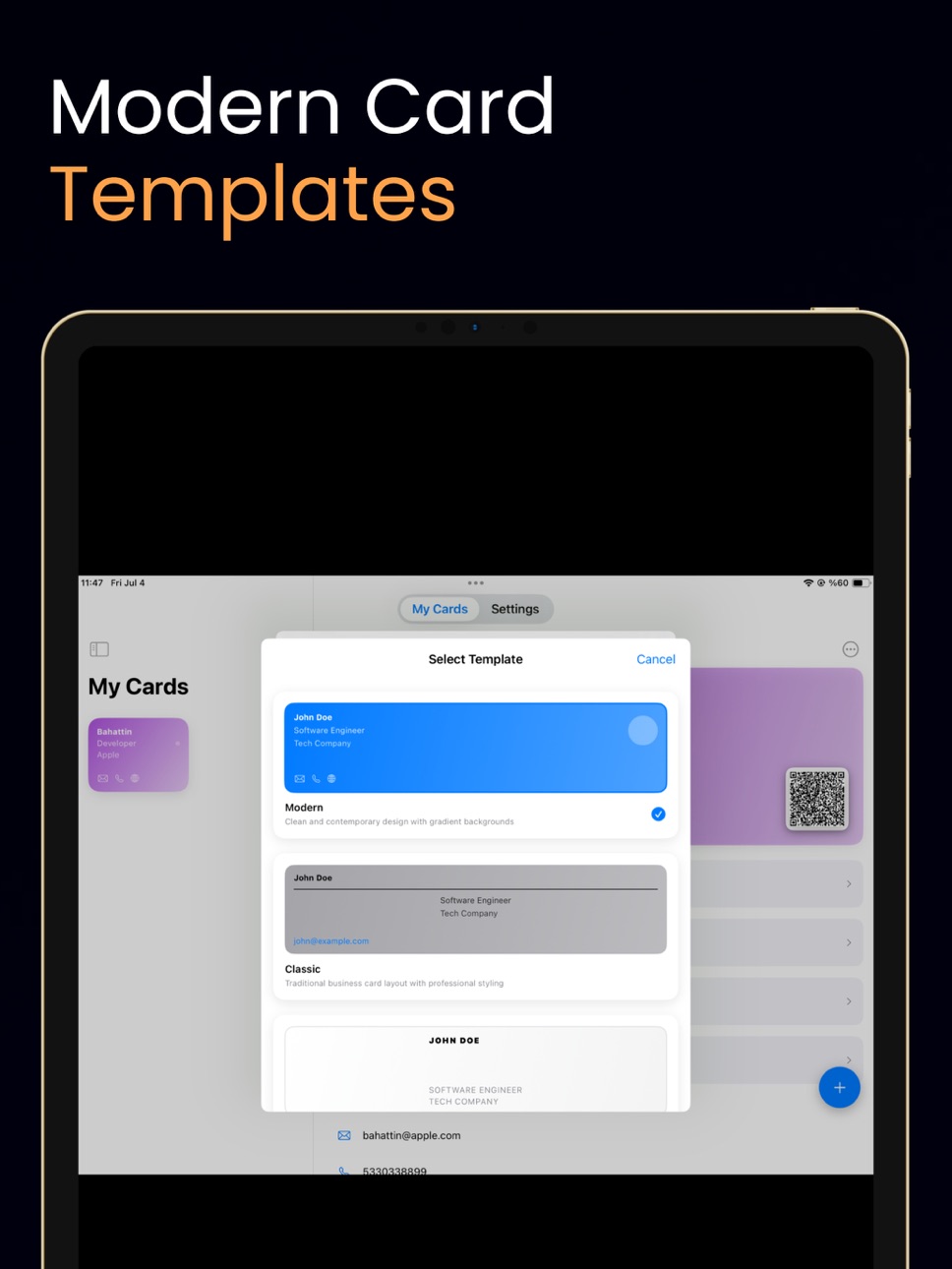 iPad screenshot