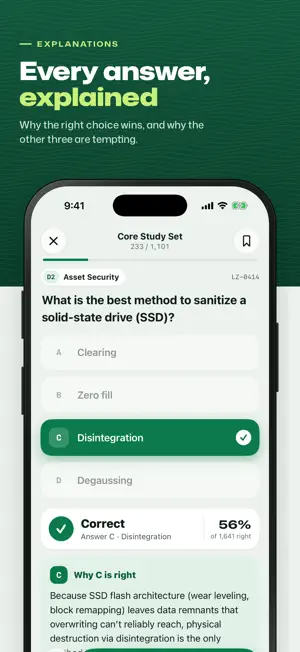 CISSP Vault: CAT Exam Prep screenshot 3