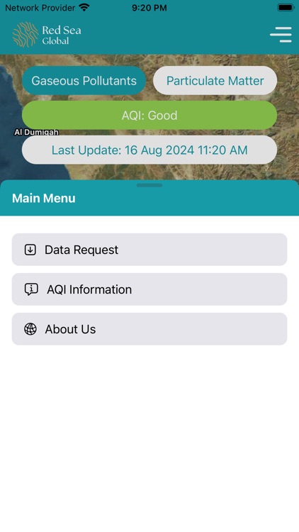 RSG AQMN Dashboard screenshot-3