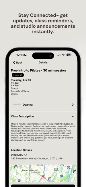 Core Allure Pilates screenshot 4